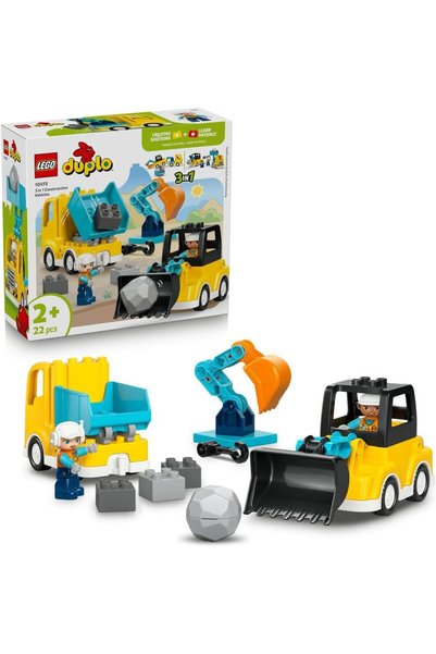 LEGO DUPLO 3 in 1 Construction Vehicles 10475