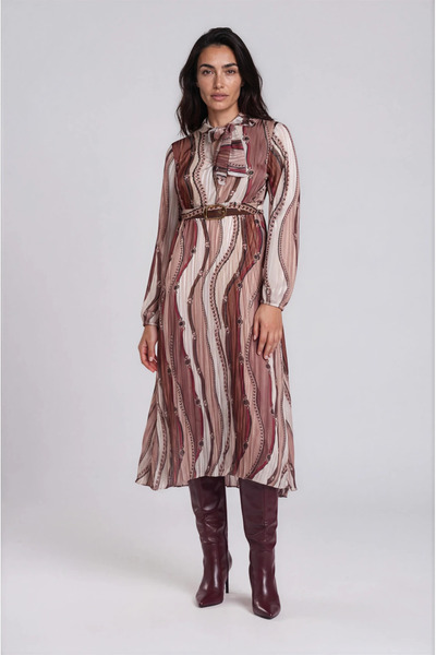 Marilyn Boutique Φόρεμα Πλισέ Maria