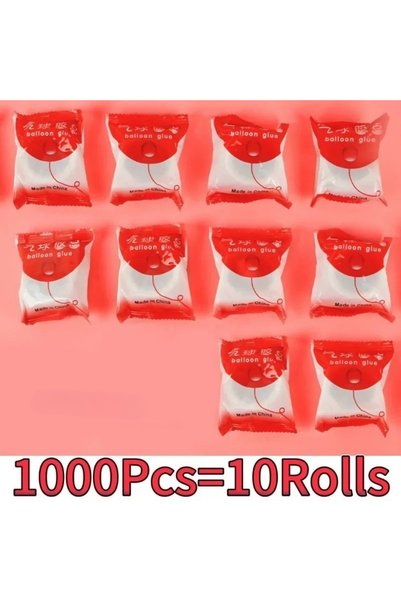 Choice As shown 10rolls 100-500PCS Balloon Glue Dot for Balloons Accessories ...