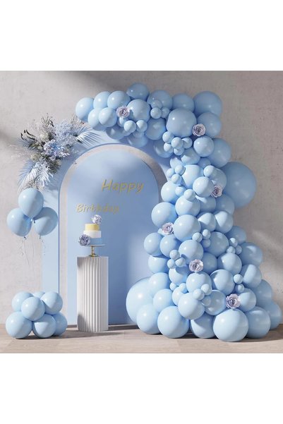 Choice Other 4 96PCS Macaron Pastel Balloon Set - Rainbow Macaron Color Latex...
