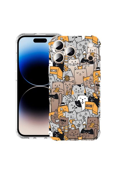 bestcase Husă Anti Shock Case For Apple iPhone 18 Pro | iPhone 17 Pro, Cat Pa...