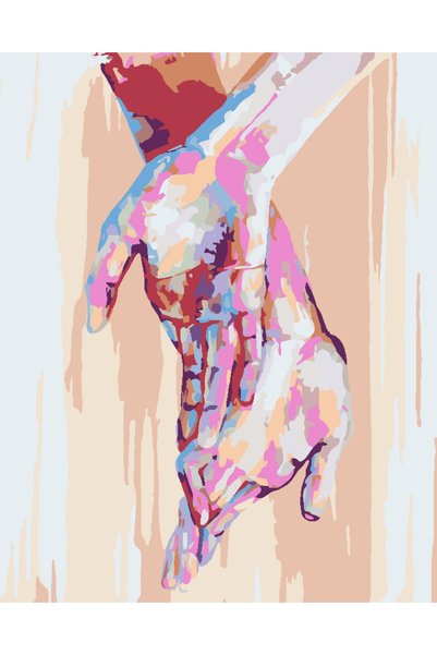 Painting-numbers Set pictura pe numere De mana 3411, panza pe rama lemn, 90x1...