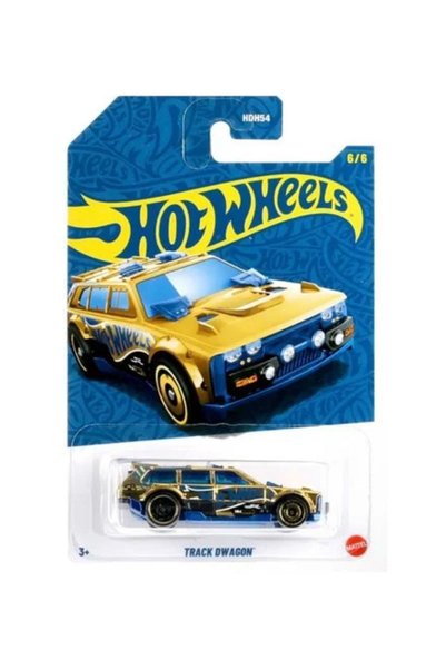 HOT WHEELS Track Dwagon Altın/Mavi Oyuncak Araba
