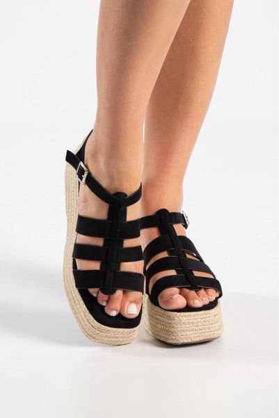 Marilyn Boutique Σανδάλια Εσπαντρίγιες Σουέτ