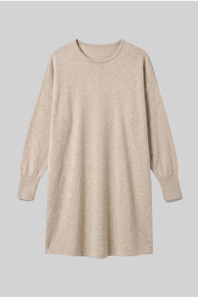 Marilyn Boutique Φόρεμα Νημάτινο Μονόχρωμο