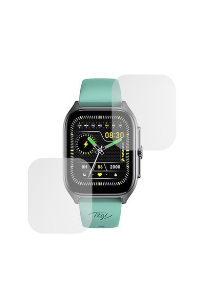 FONIX Set 2 x Film compatible with itel Smartwatch 2ES, Matte InvisiFlex, Ant...