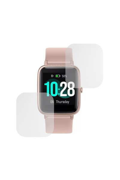 FONIX Set of 2 x Film compatible with Cubot Smart Watch, InvisiFlex Matte, An...