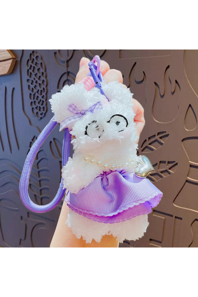 Generic Cartoon Plush Twister Rabbit Doll Keychain Pendant Cute Couple School...
