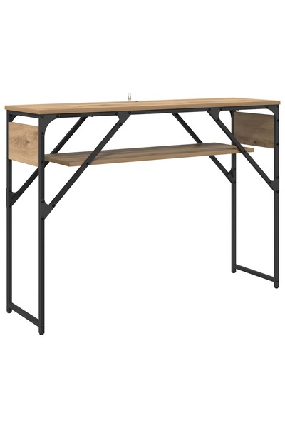 vidaxl MasaConsole Stejar Artizanal Lemn prelucrat 105x30x75cm