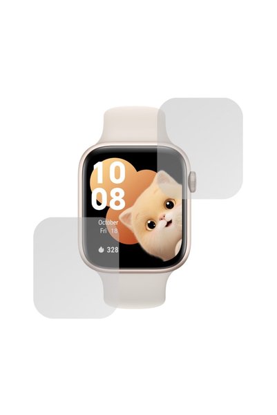 FONIX Set of 2 x Compatible Film for Honor Watch 5, Matte InvisiFlex, Anti-Re...