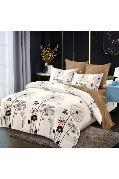 Super Design Pucioasa Double Bed Linen, Reversible, 6 pieces, 2 persons, 230x...