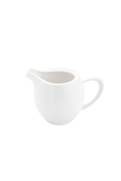 FLORINA Carafă Moss 275 ml, alb porțelan, sigură pentru mașina de spălat vase