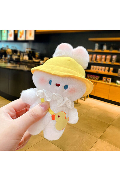 Generic Cartoon Cute Delicious White Rabbit Series School Rabbit Plush Doll K...