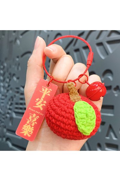 Generic Plush Good Things Happen Pendant Hand-Woven Peace and Joy Sakura for ...