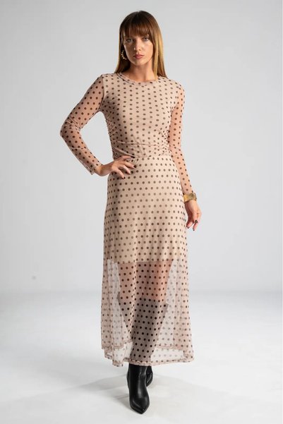 Marilyn Boutique Φούστα Πουά Τούλι