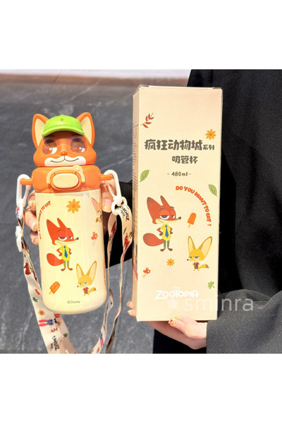 Generic Thermos Cup 316, High-Looking, Cute Cartoon Portable Large-Capacity W...