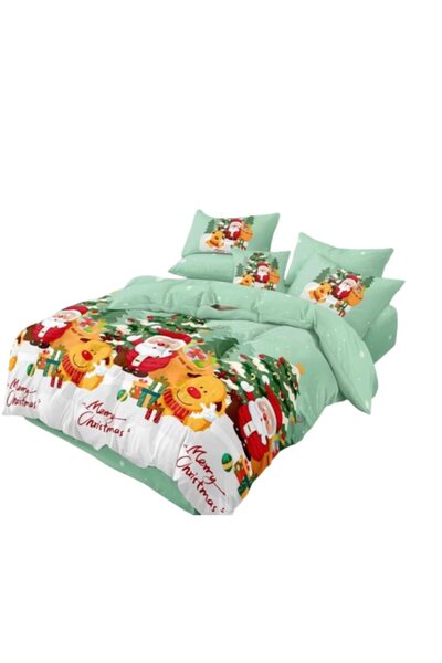 Super Elegant Pucioasa Christmas Bedding Set, Finet, 6 pieces, 2 people, 230x...