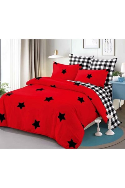 Primavara Double Bedding Set, Spring, Fitted Sheet, 6 Pieces, 2 Persons, 180x...