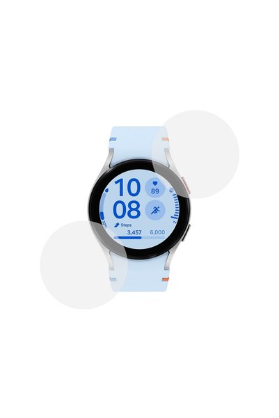 FONIX Set of 2 x Screen Protector compatible with Samsung Galaxy Watch FE, Ma...