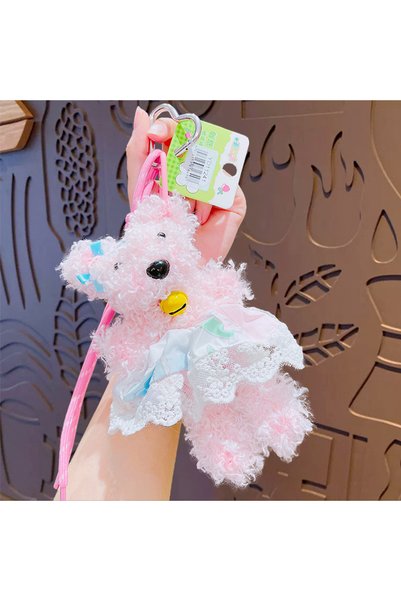 Generic Cartoon Plush Twister Rabbit Doll Keychain Pendant Cute Couple School...