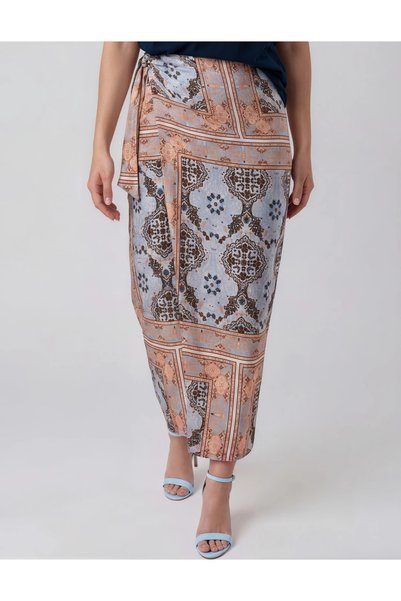 Marilyn Boutique Φούστα Κρουαζέ Paisley