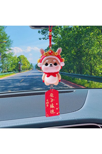 Generic Cartoon Xiaocaichai Futu Car Pendant Creative Decorative Supplies in ...
