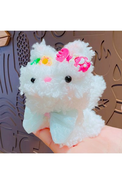 Generic Cartoon Plush Twister Rabbit Doll Keychain Pendant Cute Couple School...