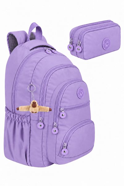 great bags حقيبة ظهر فاخرة للغاية للمدرسة الثانوية والابتدائية وحامل أقلام ذو...