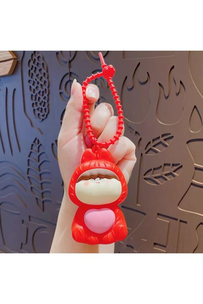 Generic Cartoon Lilith Love Decompression Keychain Doll Pendant Couple School...