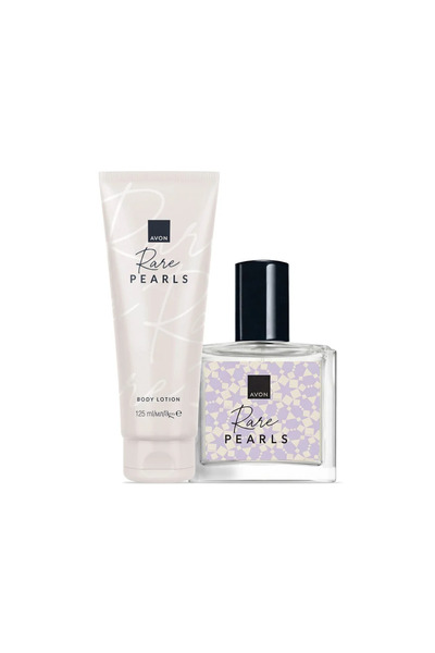AVON Set Body Lotion Rare Pearls + Eau de Parfum Rare Pearls - Special Editio...