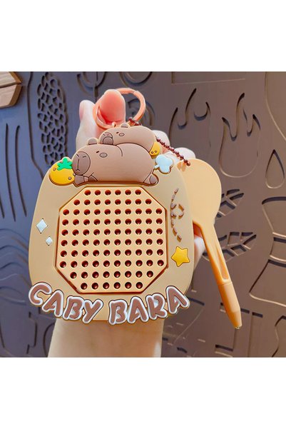 Generic لوحة رسم كرتونية إبداعية من بي بالا مع كرة فولاذية مغناطيسية، لعبة، س...
