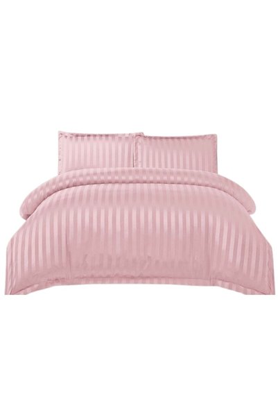 Veluxio Home Lenjerie de pat, cearșaf cu elastic, tip damasc fin, 4 piese, un...