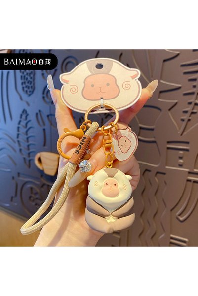 Generic Original Wai Fei Lao Doll Baimo Keychain Pendant Creative Quirky Resi...