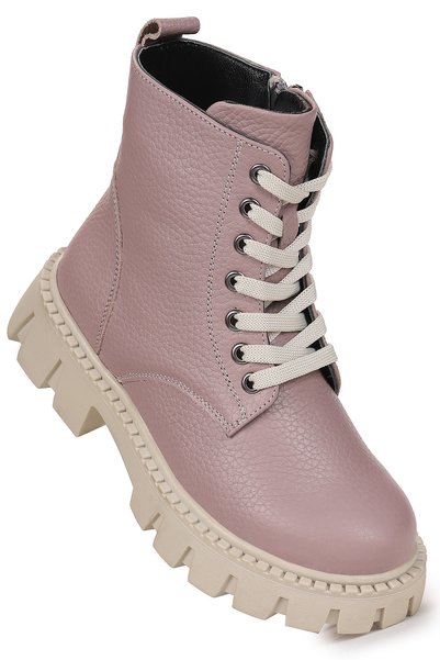 Kiko Kids Lade Leather Lace-Up Girls' Boot