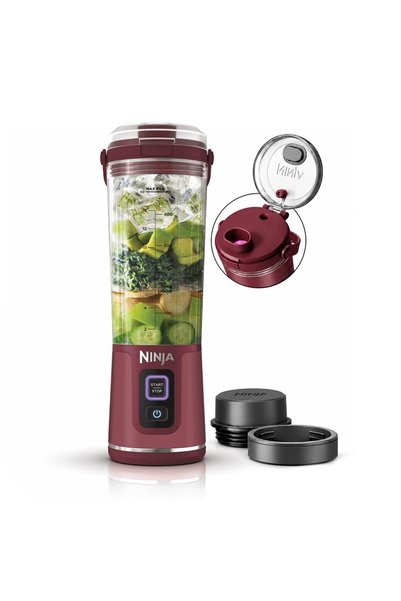 Ninja Theory Ninja Blast Portable Blender, 530ml, Leakproof Lid & Sip Spout, ...