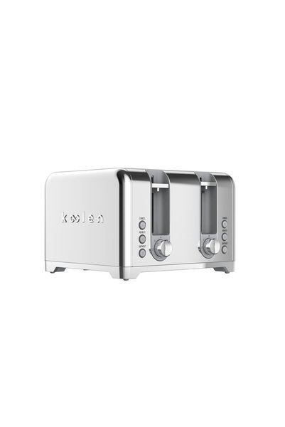 Koolen Limited Line 4-Slice 1860 W Stainless Steel Toaster, Creamy Glossy