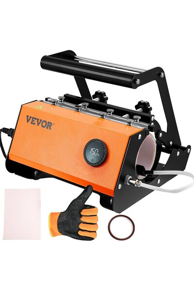 VEVOR Presă termică pentru căni, Putere: 620 W, Tensiune: 220 V 60 Hz, Dimens...