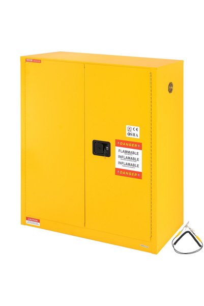 VEVOR Dulap de depozitare pentru materiale inflamabile, Dimensiuni produs: 10...