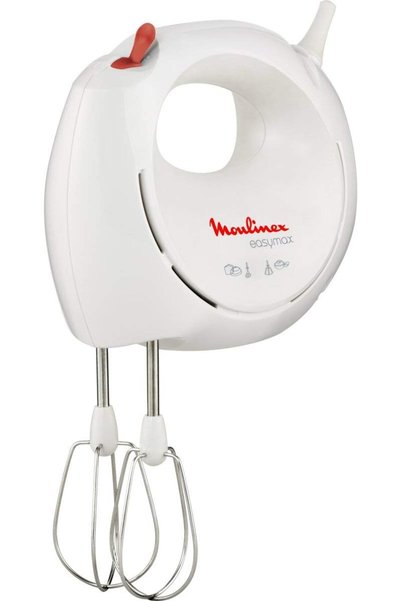 IZZY - MOULINEX Moulinex ABM11A30 Easy Max Hand Mixer 200 Watts, White