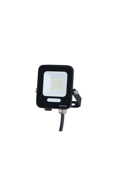 EUROLAMP Proiector LED SMD 10W, 1200lm, negru, 160-265V, 6500K PLUS, rezisten...