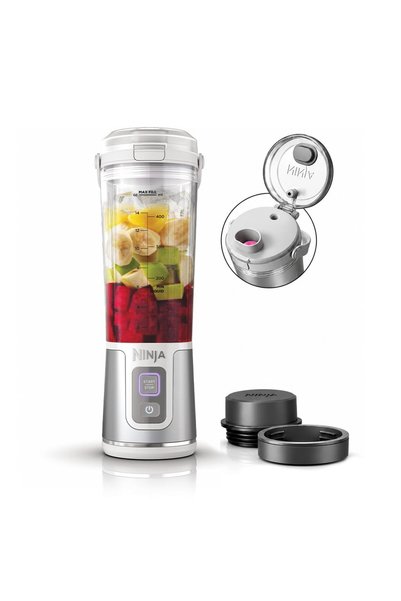 Ninja Theory Ninja Blast Portable Blender, 530ml, Leakproof Lid & Sip Spout, ...