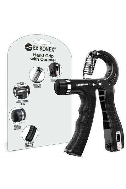 konex Adjustable Hand Gripper Strengthener for Men & Women | Hand Exercise Eq...