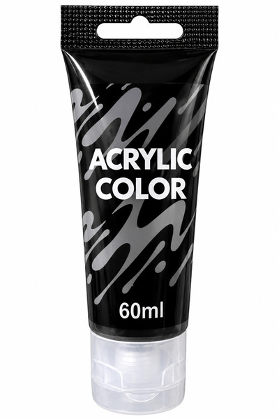 Generic Brand Acrylic Paint Color 60ml, Blue, Smooth Application for Canvas P...
