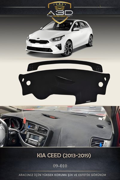 A3D TORPİDO KORUMA Kia CEED (2013+) Dashboard Protector, Protective Cover, Ru...