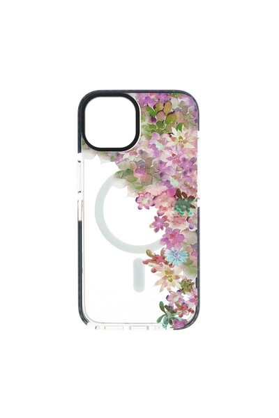 FONIX Θήκη FlowerPop τύπου MagSafe για Apple iPhone 15 Pro, Σχέδιο «Fantasy» ...