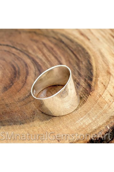 Nur store Çanta Custom-Designed Silver-Colored Ring BEZOSS