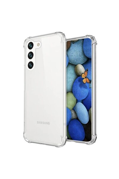 COMANDO Husă antișoc compatibilă cu Samsung Galaxy S25 Plus, extra subțire, p...