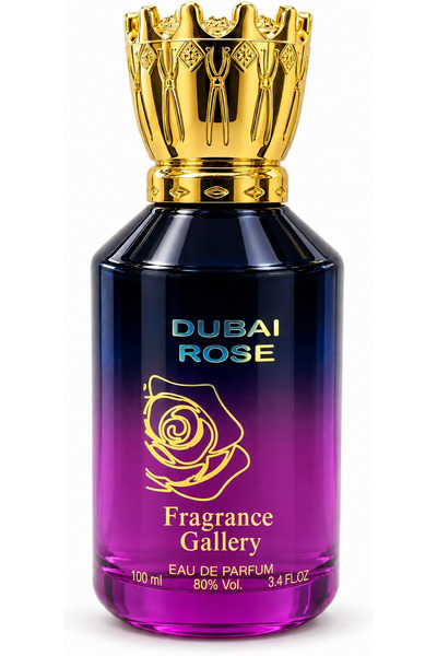 Fragrance Gallery Dubai Rose Eau de Parfum for Women, 100 ml, Elegant Floral ...