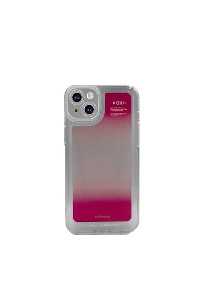 FONIX Калъф тип калъф, съвместим с Apple iPhone 14, с градиентен ефект, от си...