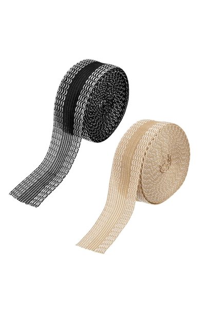 SYOSI Iron-On Instant Hem Tape, No Sew Fabric Adhesive Strips, Washable Reinf...